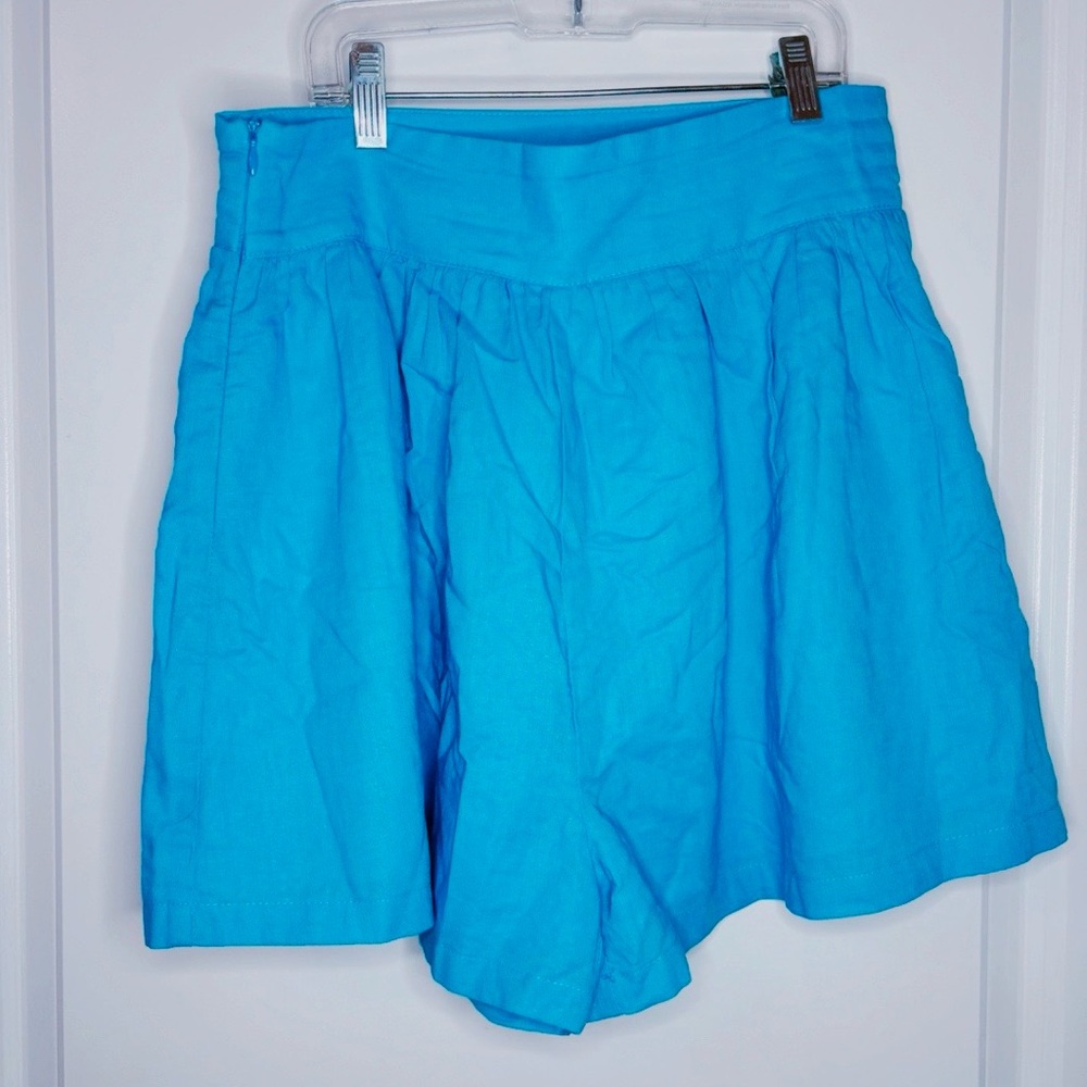 Blue shorts